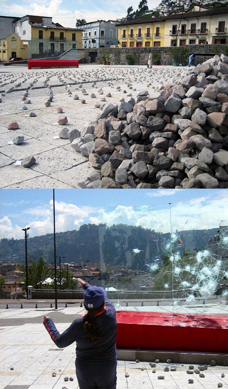 Piedra y palabra suelta no tienen vuelta [A stone and a word that have been released can not be recalled]